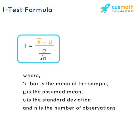 how to calculate a t test.